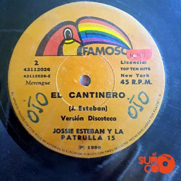 Disco de Vinilo Jossie Esteban y La Patrulla 15 - Un Hombre Busca Una Mujer Vinyl Record