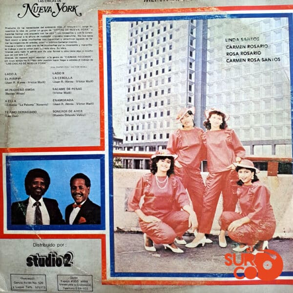 Disco de Vinilo Las Chicas De Nueva york - Merengue y Algo Más Vinyl Record
