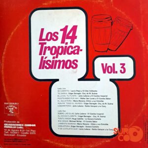 Disco de Vinilo Varios - Los 14 Tropocalísimos Vol.3 Vinyl Record