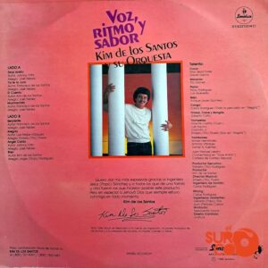Disco de Vinilo Kim De Los Santos y Su Orquesta - Voz, Ritmo y Sabor Vinyl Record