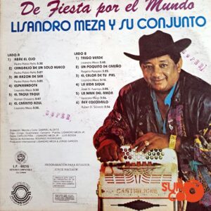 Disco de Vinilo Lisandro Meza - De Fiesta Por El Mundo Vinyl Record