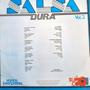 Disco de Vinilo Varios - Salsa Dura Vol. 2 Vinyl Record