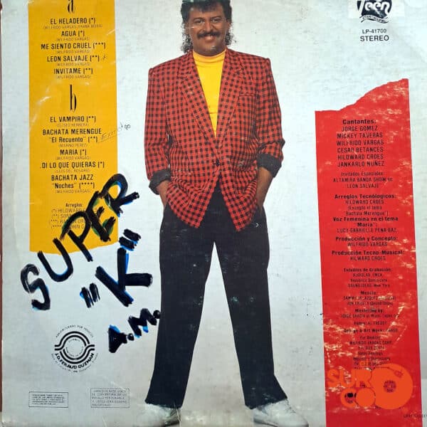 Disco de Vinilo Wilfrido Vargas - Siempre Wilfrido Vinyl Record
