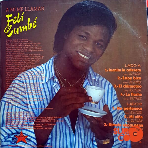 Vinilo Feli Cumbe - A Mi Me Llaman Feli Cumbe Vinyl