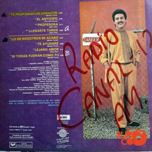 Disco de Vinilo Max Torres - Peligroso Amor Vinyl Record