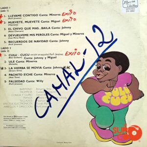 Disco de Vinilo Porfi Jiménez - Culú Cucu Vinyl Record