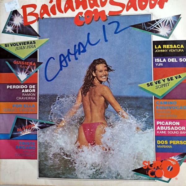 Disco de Vinilo Varios - Bailando Con Sabor Vinyl Record