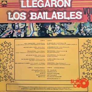 Disco de Vinilo Varios - Llegaron Los Bailables Vinyl Record