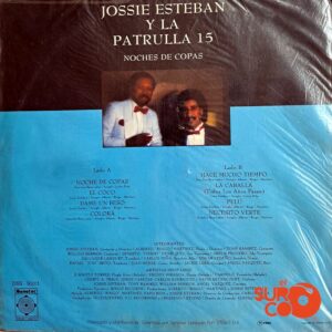 Disco de Vinilo Jossie Esteban y La Patrulla 15 - Noches De Copas Vinyl Record
