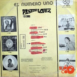 Disco de Vinilo Pastor López - El Número Uno Vinyl Record