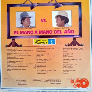 Disco de Vinilo Rodolfo - El Mano A Mano Del Año Vinyl Record