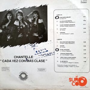 Disco de Vinilo Chantelle - Cada Vez Con Más Clase Vinyl Record