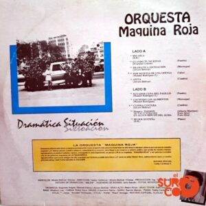 Disco de Vinilo Orquesta Máquina Roja - Dramática Situación Vinyl Record