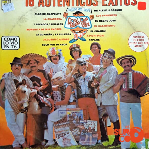 Vinilo Los Nada Que Ver - 16 Auténticos Éxitos Vinyl