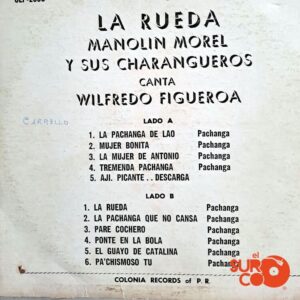 Disco de Vinilo Manolin Morel - La Rueda Pachangas Vinyl Record