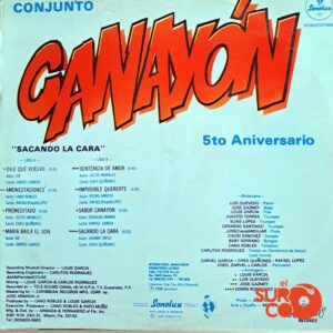 Disco de Vinilo Conjunto Canayón - Sacando La Cara Vinyl Record