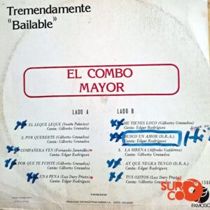 Disco de Vinilo El Combo Mayor - Tremendamente Bailable Vinyl Record