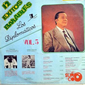 Disco de Vinilo Los Diplomáticos - 12 Éxitos Bailables Vinyl Record