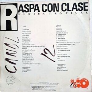 Disco de Vinilo Varios - Raspa Con Clase Música Tropical Vinyl Record