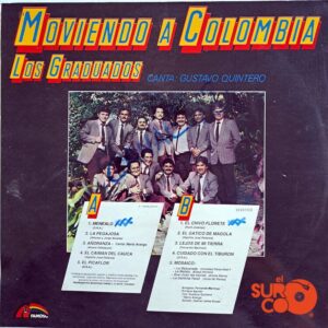 Disco de Vinilo Los Graduados - Moviendo A Colombia Vinyl Record