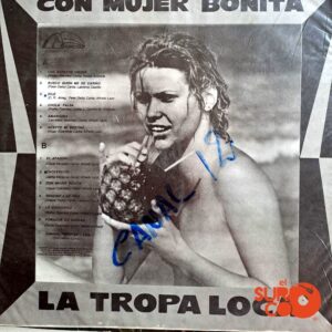Disco de Vinilo La Tropa Loca - Con Mujer Bonita Vinyl Record