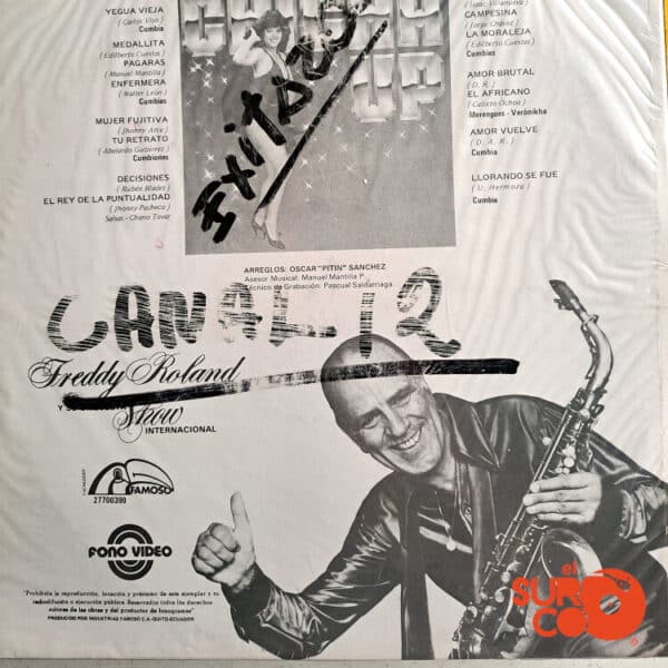 Disco de Vinilo Freddy Roland - Chicha Up Vinyl Record