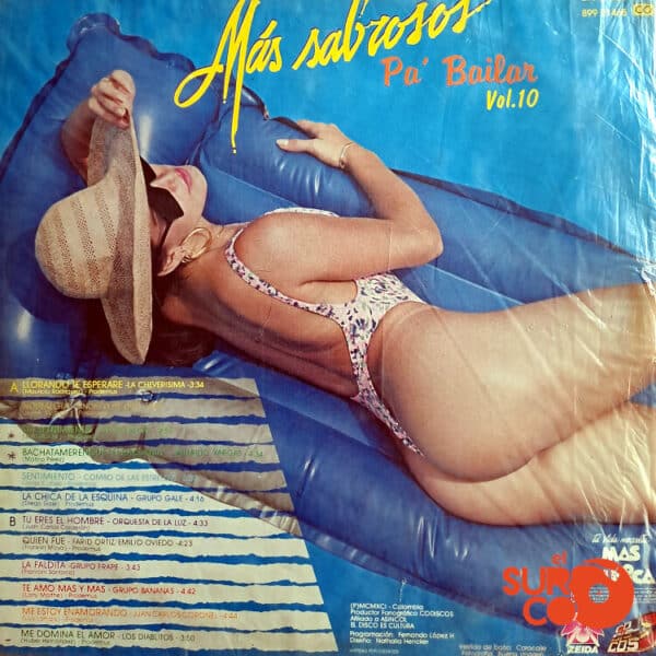 Disco de Vinilo Varios - Más Sabrosos Vol. 10 Vinyl Record