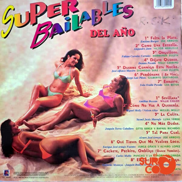 Disco de Vinilo Varios - Súper Bailables Vinyl Record