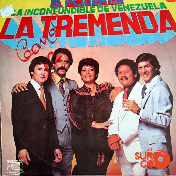 Disco de Vinilo La Tremenda - El Poder De La Inconfundible De Venezuela Vinyl Record