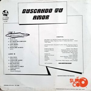 Disco de Vinilo Fuera De Liga - Buscando Tu Amor Vinyl Record