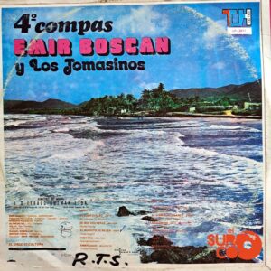 Disco de Vinilo Emir Boscan y Los Tomasinos - 4to. Compas Vinyl Record