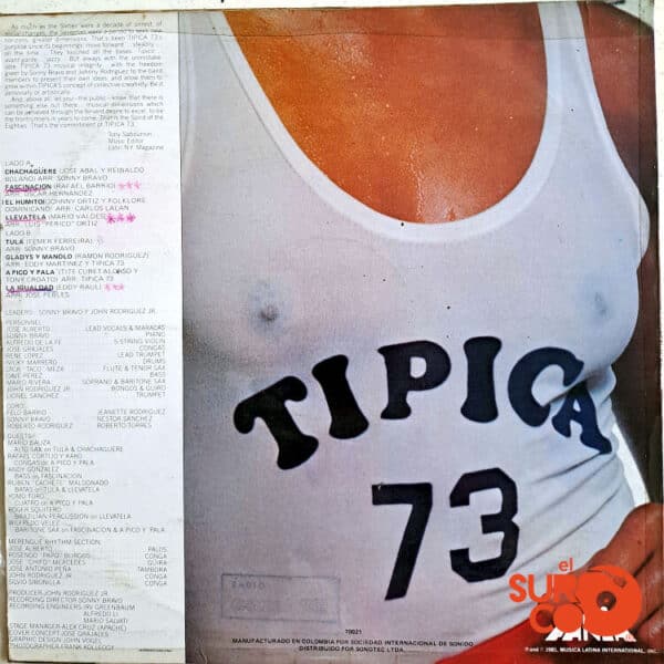 Disco de Vinilo Típica 73 - Into The 80'S Vinyl Record