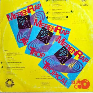 Disco de Vinilo Varios - Merengue Rap Tropical Vinyl Record