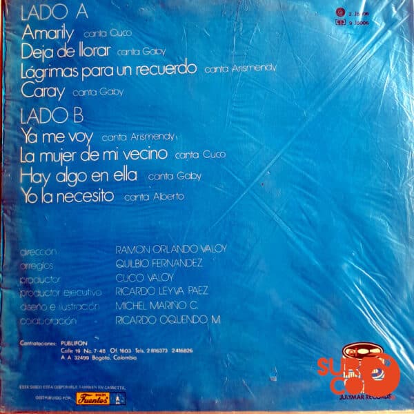 Disco de Vinilo Cuco Valoy - Tremedísimo Vinyl Record