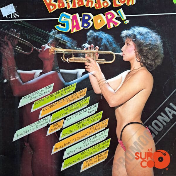 Disco de Vinilo Varios - Bailando Con Sabor Vinyl Record