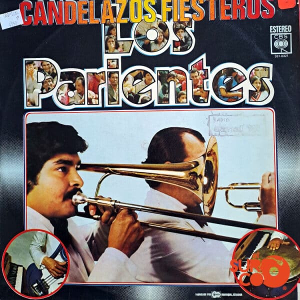 Disco de Vinilo Los Parientes - Candelazos Fiesteros Vinyl Record