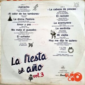 Disco de Vinilo Varios - La Fiesta Del Año Vol. 3 Vinyl Record