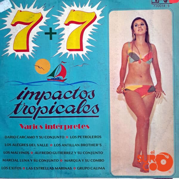 Disco de Vinilo Varios - Impactos Tropicales Vinyl Record