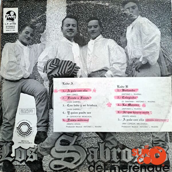 Disco de Vinilo Los Sabrosos Del Merengue - Haciendo Historia Vinyl Record