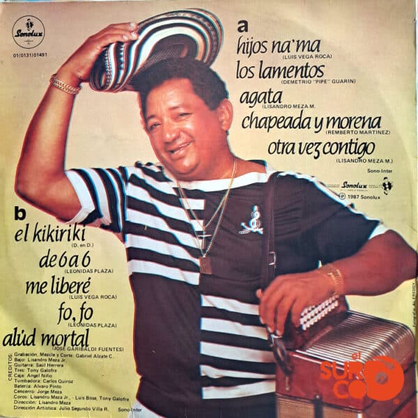 Disco de Vinilo Lisandro Meza - El Sabanero Mayor Vinyl Record