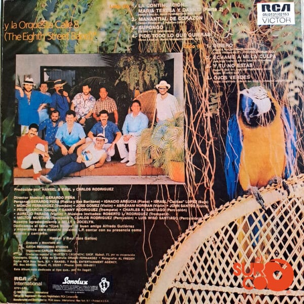 Disco de Vinilo Hansel y Raúl - Tropical Vinyl Record