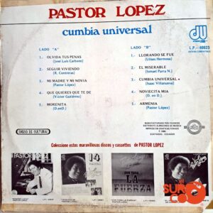 Disco de Vinilo Pastor López - Cumbia Universal Vinyl Record
