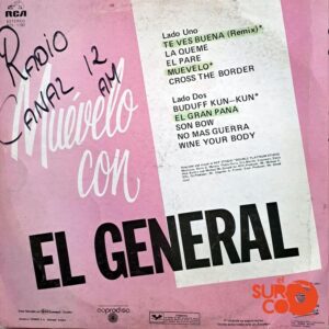 Disco de Vinilo El General - Muévelo con El General Vinyl Record