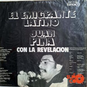 Disco de Vinilo Juan Piña - El Emigrante Latino Vinyl Record