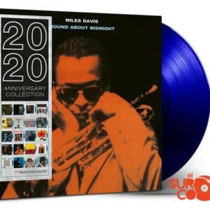 Disco de Vinilo Miles Davis - Round About Midnight (Vinilo Color Azul) Vinyl Record