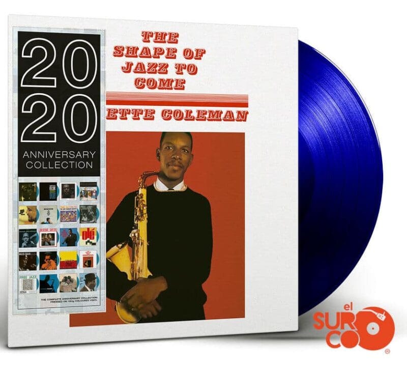 Disco de Vinilo Ornette Coleman - The Shape Of Jazz To Come (Vinilo Color Azul) Vinyl Record