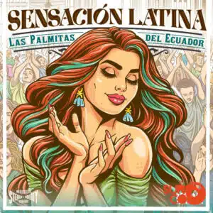 Disco de Vinilo Sensación Latina - Las Palmitas de Ecuador (Vinilo Color Verde) Vinyl Record