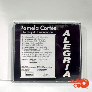 CD Pamela Cortés - Alegría - La Paquita Ecuatoriana