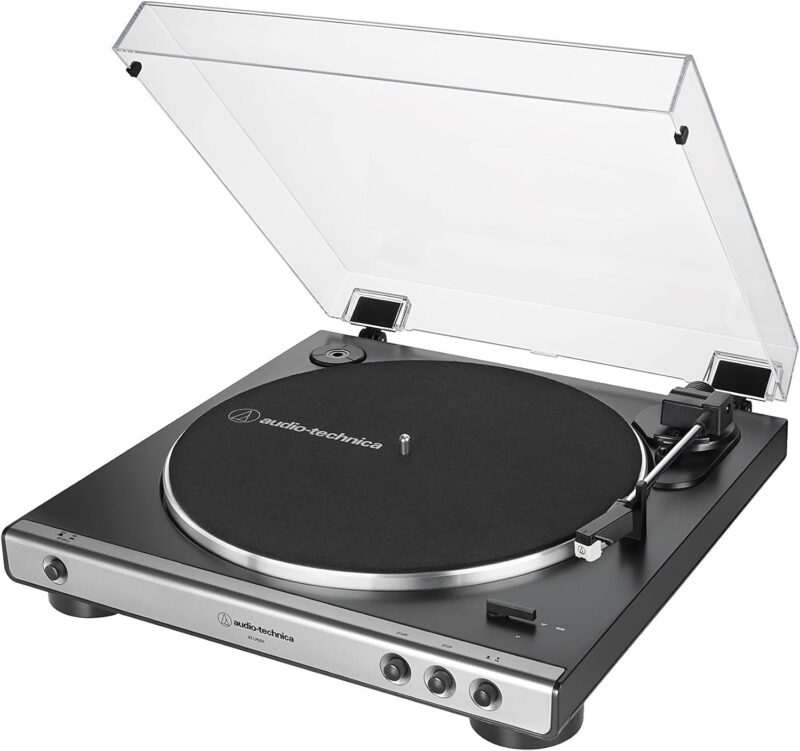 Tocadiscos Audio Technica AT-LP60X-GM (Gris/Negro)