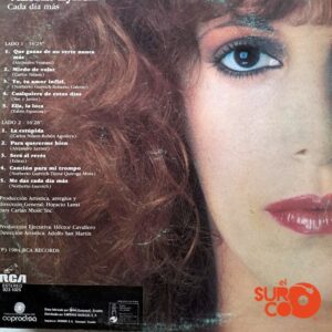 Disco de Vinilo Valeria Lynch - Cada Día Más Vinyl Record